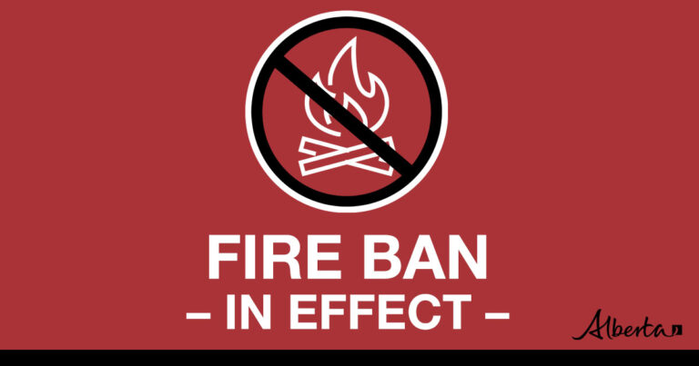 Town Of Smoky Lake Issues Fire Ban Effective Immediately