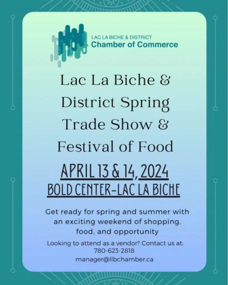 April 12 Lac La Biche & District Chamber Of Commerce Executive Director River McDonald